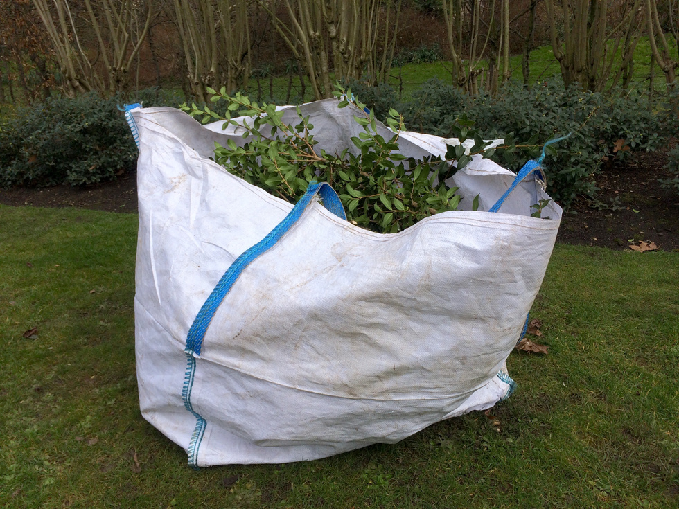 Green garden waste